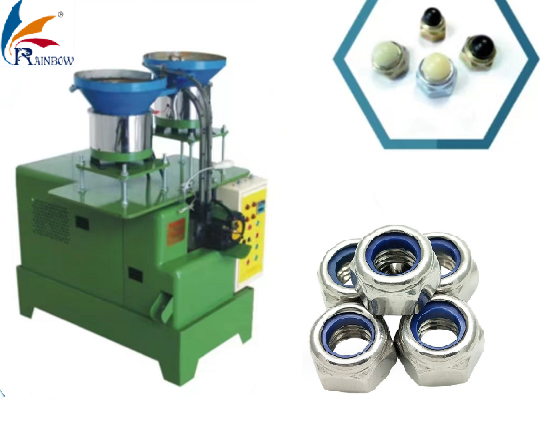 Rainbow Automatic Nylon Washer Nut Assembly Machine