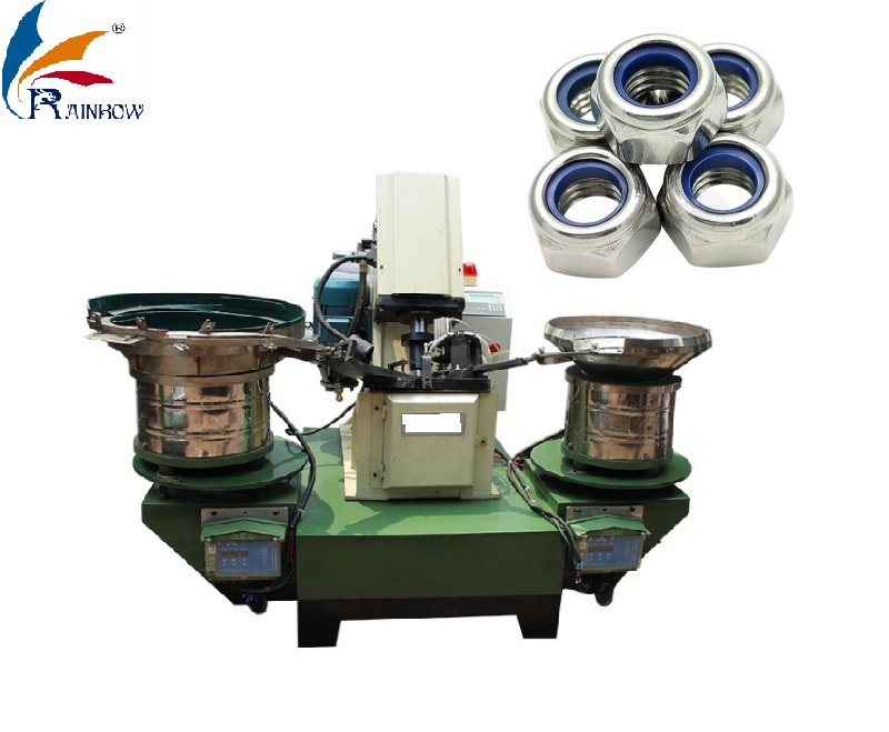 Automatically nylock nut washer assembly machine on sale