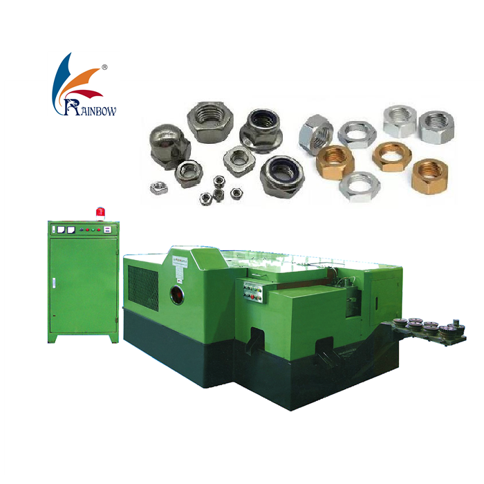 6 Station Cold Forging Machine Hex Nuts Nut Former Machine for Nuts with Cover