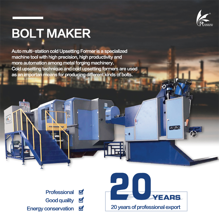RBF84S M8 Automatic cold heading machine bolt making machine
