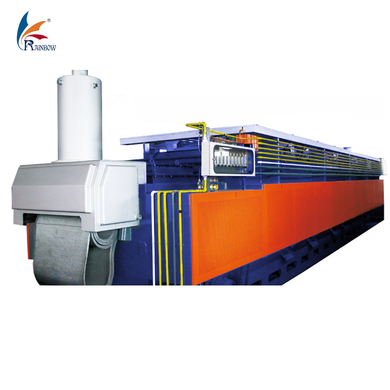 Continuously mesh belt furnace 1200kg/hour tempering furnace on sale