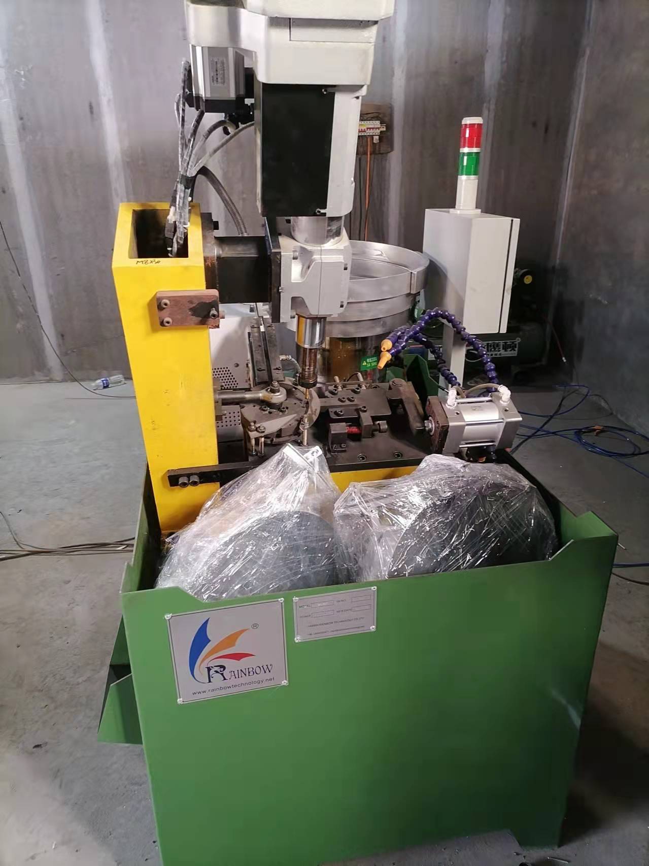 M6-M24 nut tapping machine 4 spindle nut threading machine with tooling
