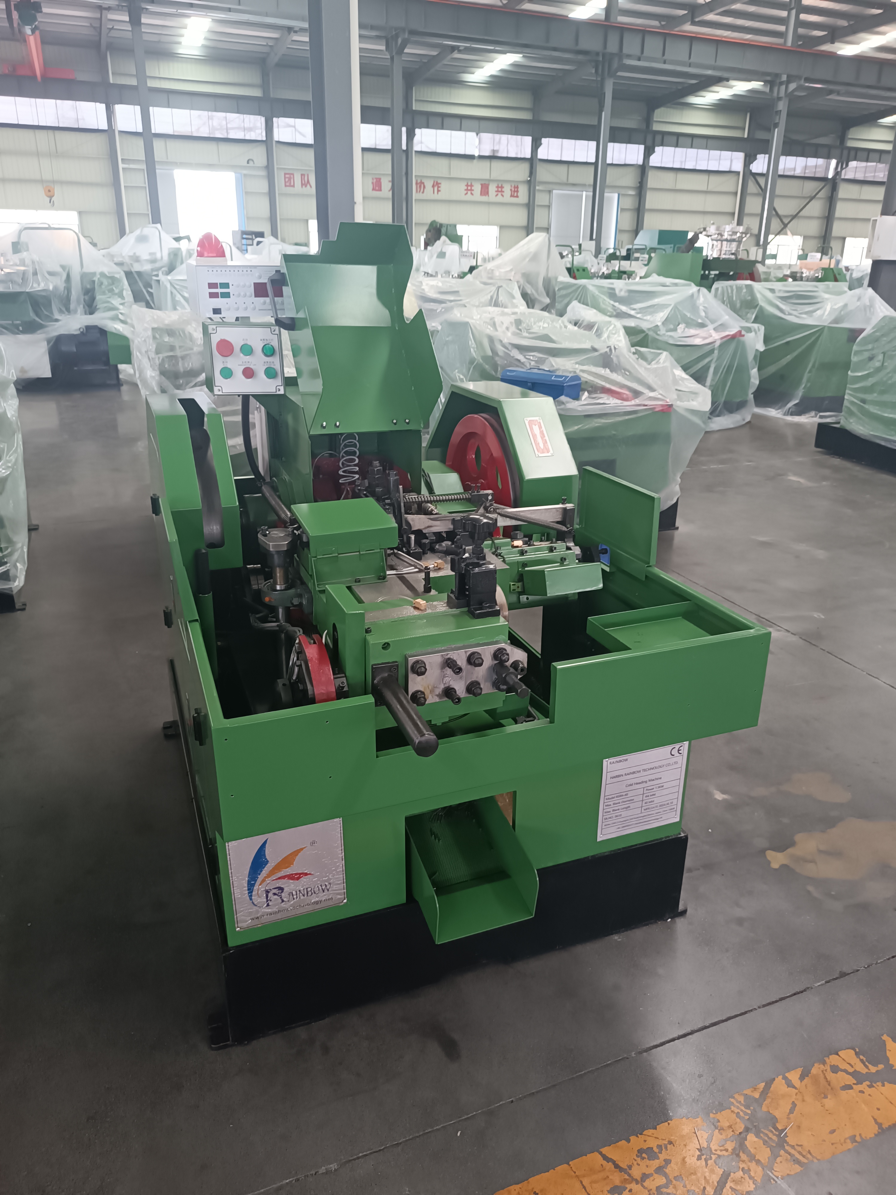 Automatic Nut Bolt Making Screw Press Power Hammer High Quality Forging Screw Making Cold Heading Machine