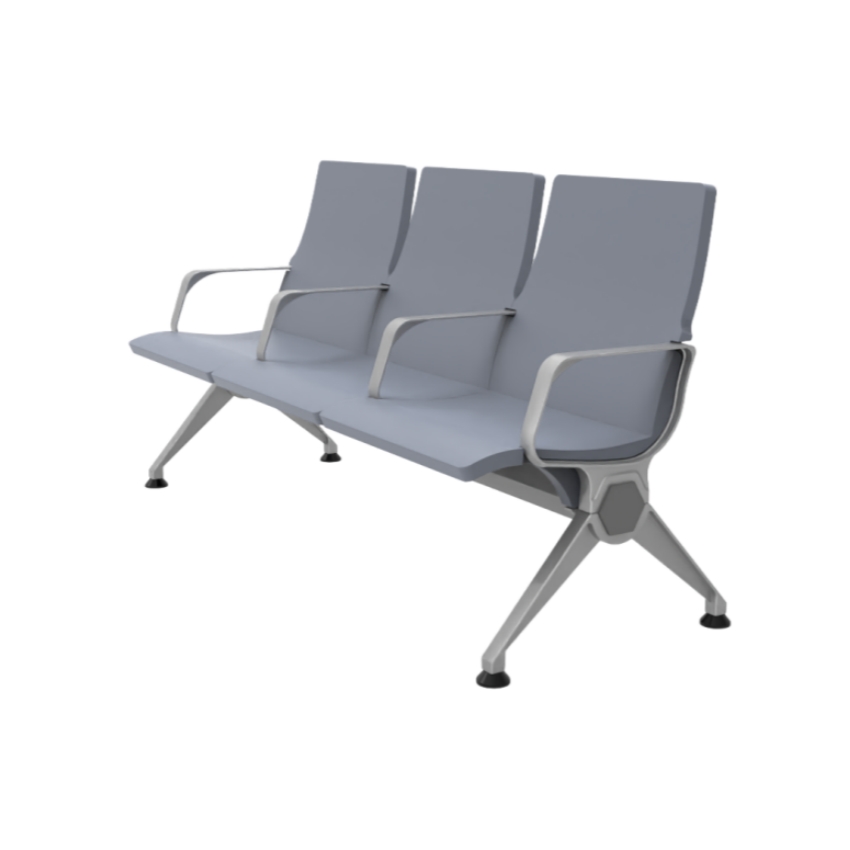 Durable hospital waiting seats 3 seater chair comfortable LS-S09