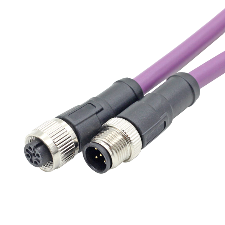 M12 A-Codierung 5-Pin-PVC-PUR-Kabel