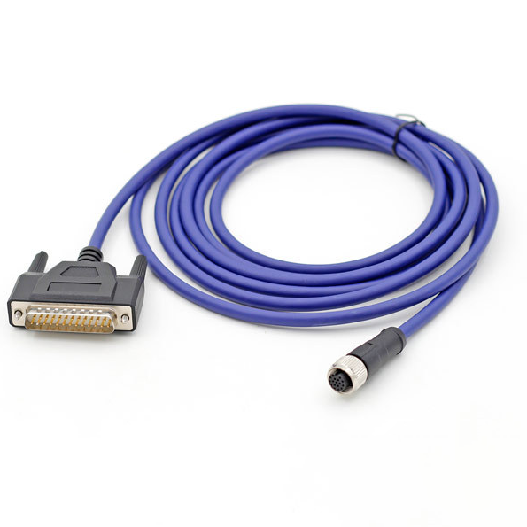 Kabel M12 2 3 4 5 6 8 12 17 do DSUB 25 pin