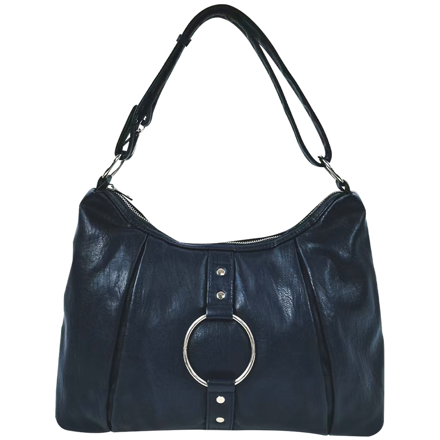 Blue shoulder bag