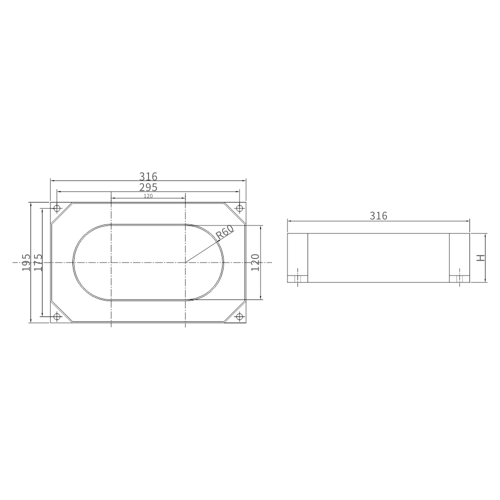 LXZ-φ120-195-316-H ข้อมูลจำเพาะและขนาดหม้อแปลงไฟฟ้าปัจจุบัน