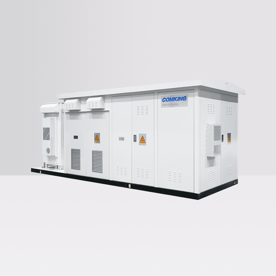 Conversión de energía integrada y gabinete de impulso de voltaje