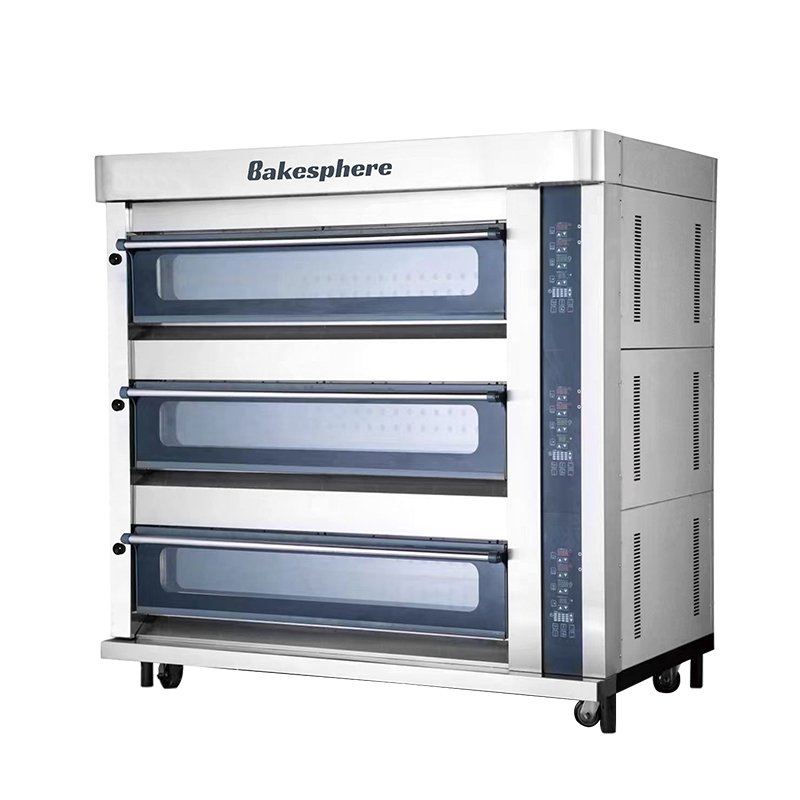 Luxury Gas Oven - 3 Deck 9 tray
