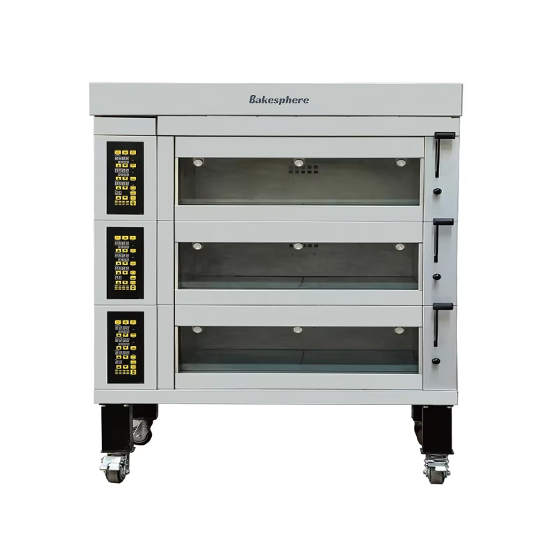 Bakery Bread Pizza Oven Electric Deck Baking Oven