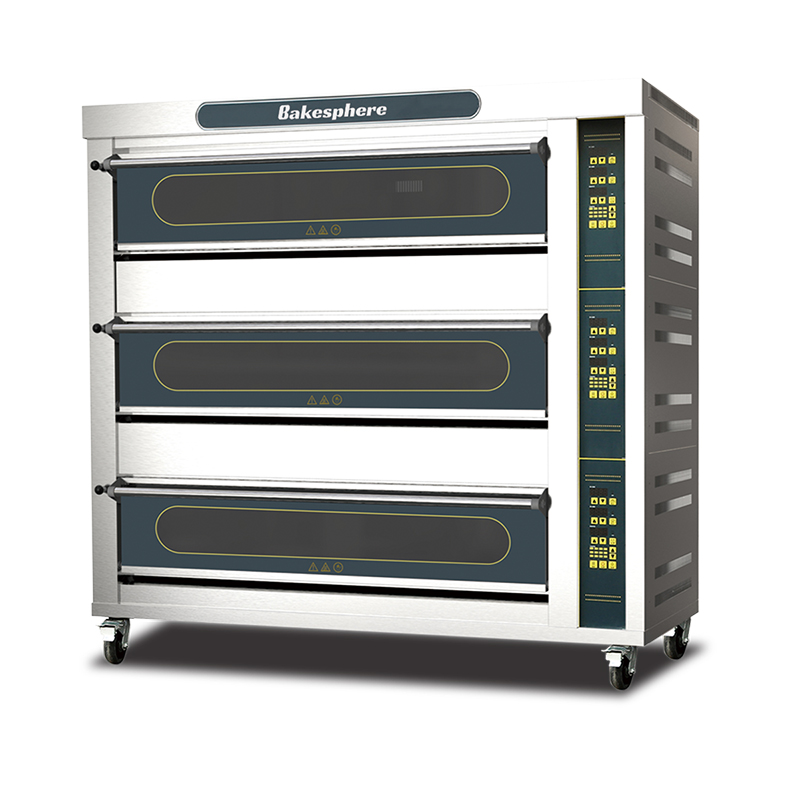 Komersyal na tinapay na deck oven oven ng gasolina