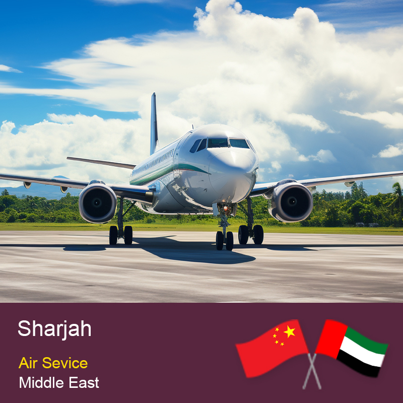 Services de transfert de fret et de logistique de la Chine à Sharjah