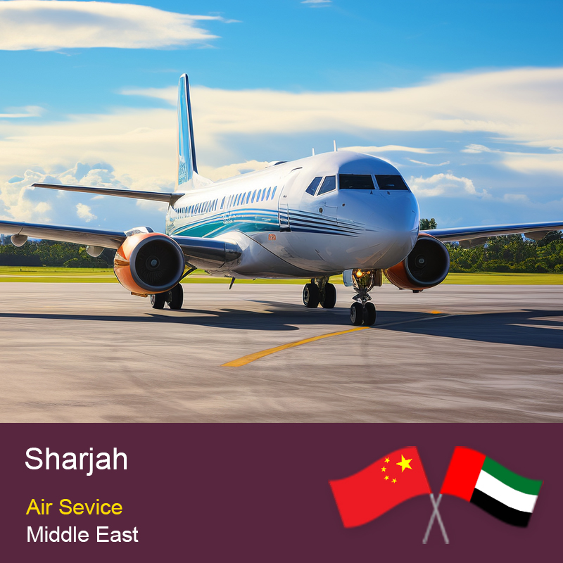 Voyage de fret de fret aérien de la Chine à Sharjah