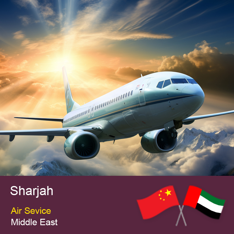 Chine à Sharjah Freight Transfert de la livraison rapide du service de porte à porte