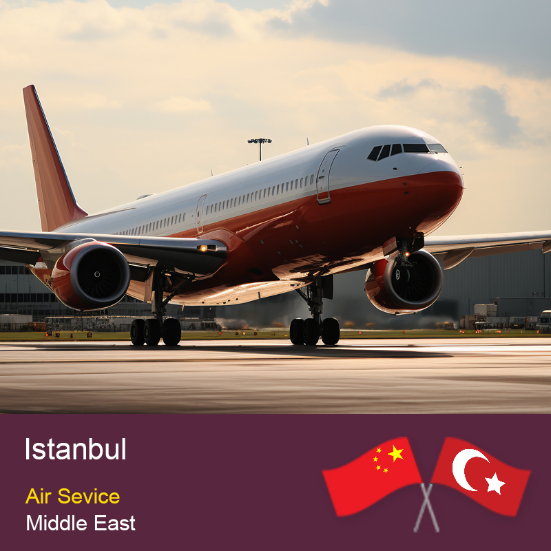 Transport aérien de la Chine à Istanbul, possède le canal VIP de l'entrepôt à l'étranger pour la libération de cargaison prioritaire à l'arrivée