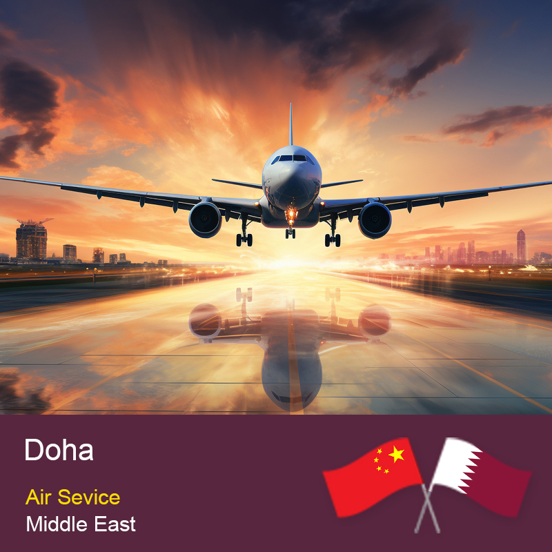 Chine à grande vitesse à Doha Freight Forwarding Services Reliable Fast Fill Fill Film