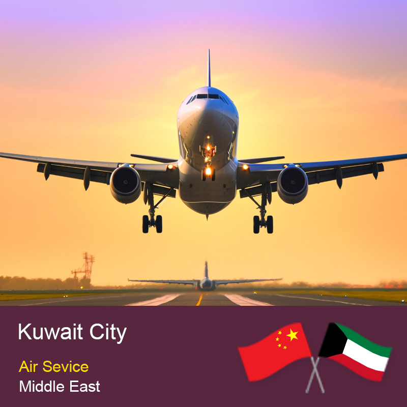 Chine au Kowait Air Freight Cargos Shipping Service Shenzhen DL Logistics