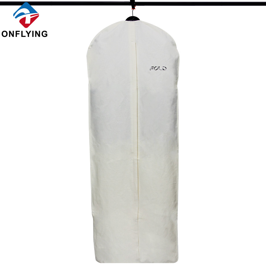 Branda de prata feita à mão Sacos de algodão de vestido de vestido de pó com logotipo China fornecedor