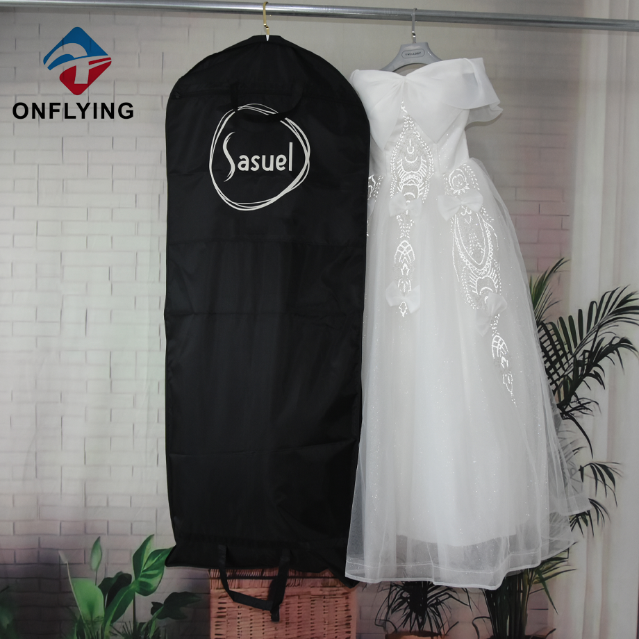 Luxus Custom Logo Bridal Hochzeitskleiderbeutel für Kleidung China Hersteller