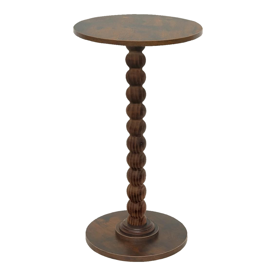 Wholesale round edge table, small beverage table, bedside table
