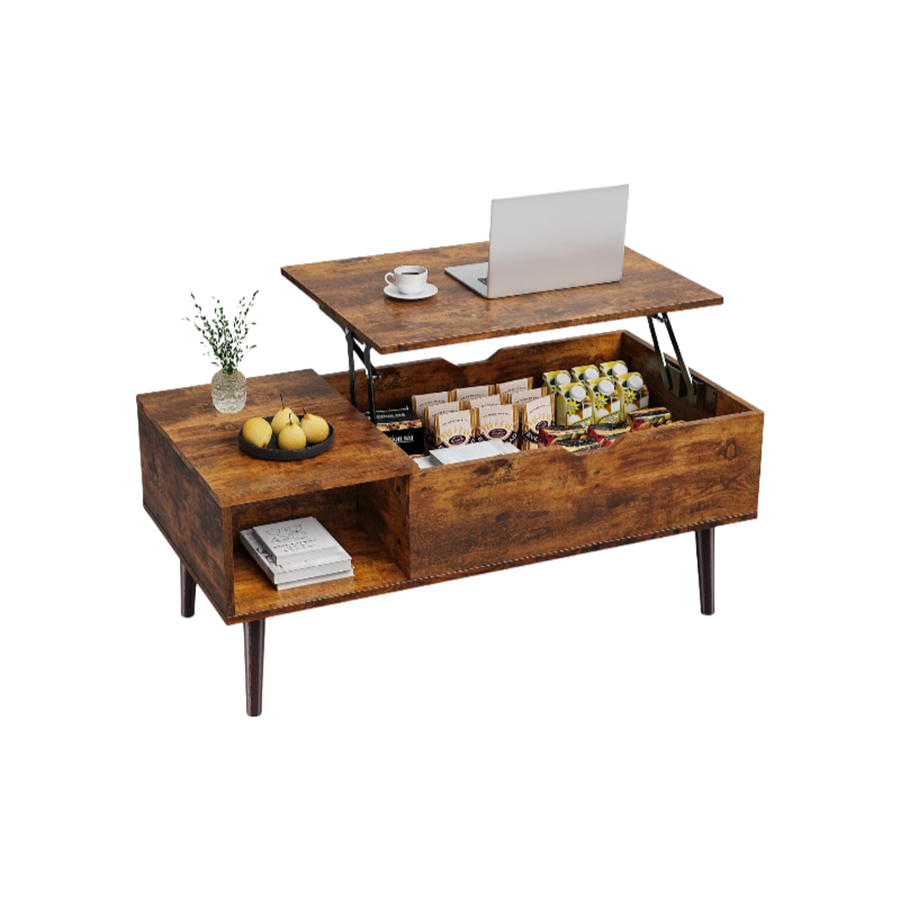 Wholesale Coffee Tables, Wooden Dining Center Tables with Storage Space