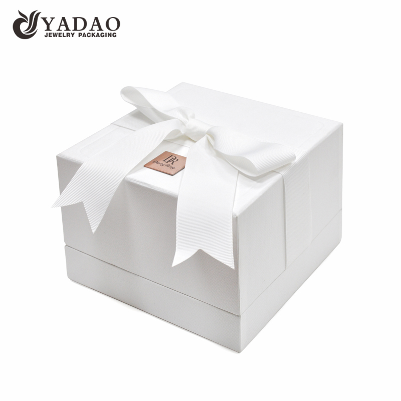 FANAI elegant ring box with bow ring box double box