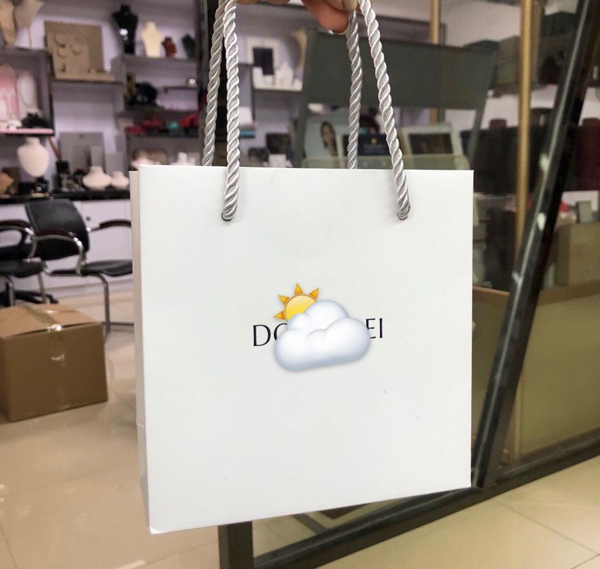 FANAI elegant Jewelry paper bag shopping bag ring bracelet necklace gift bag