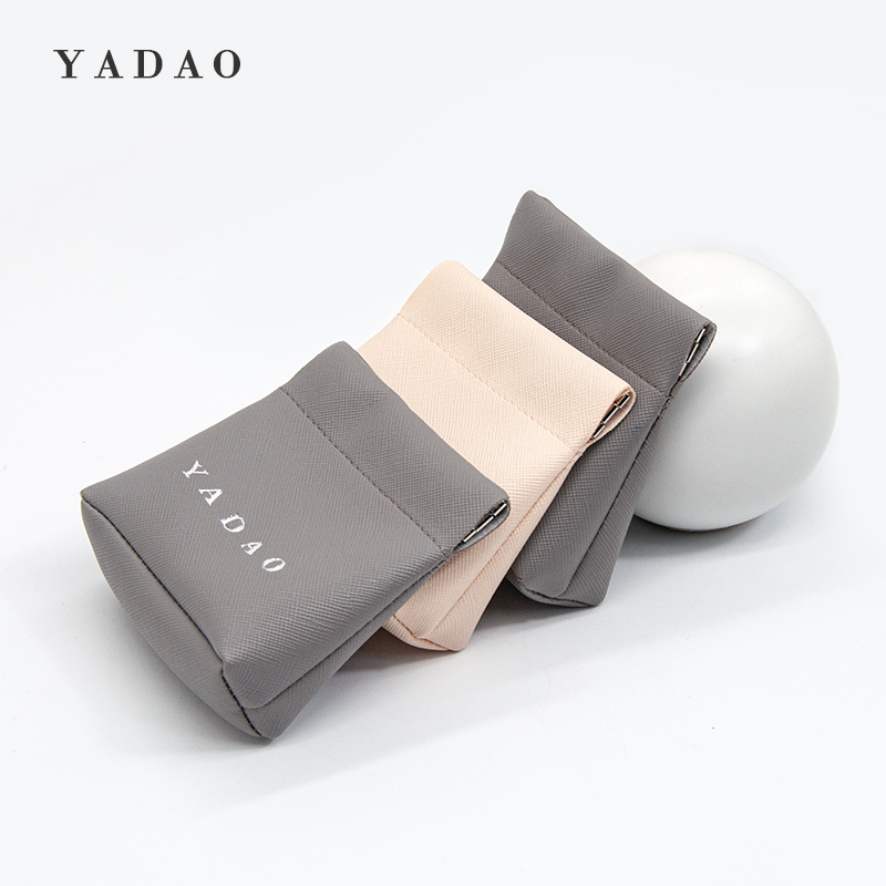YADAO leather pouch jewelry packaging bag with free customized logo color for jewelry gift packaging