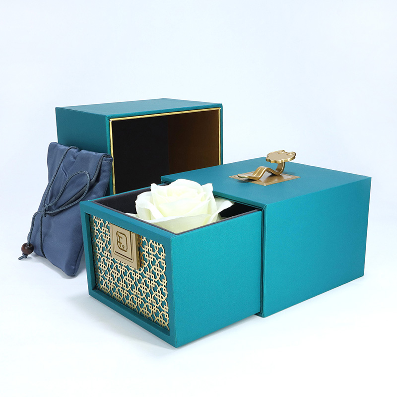 Custom luxury high-ed wooden gift jewelry packaging box