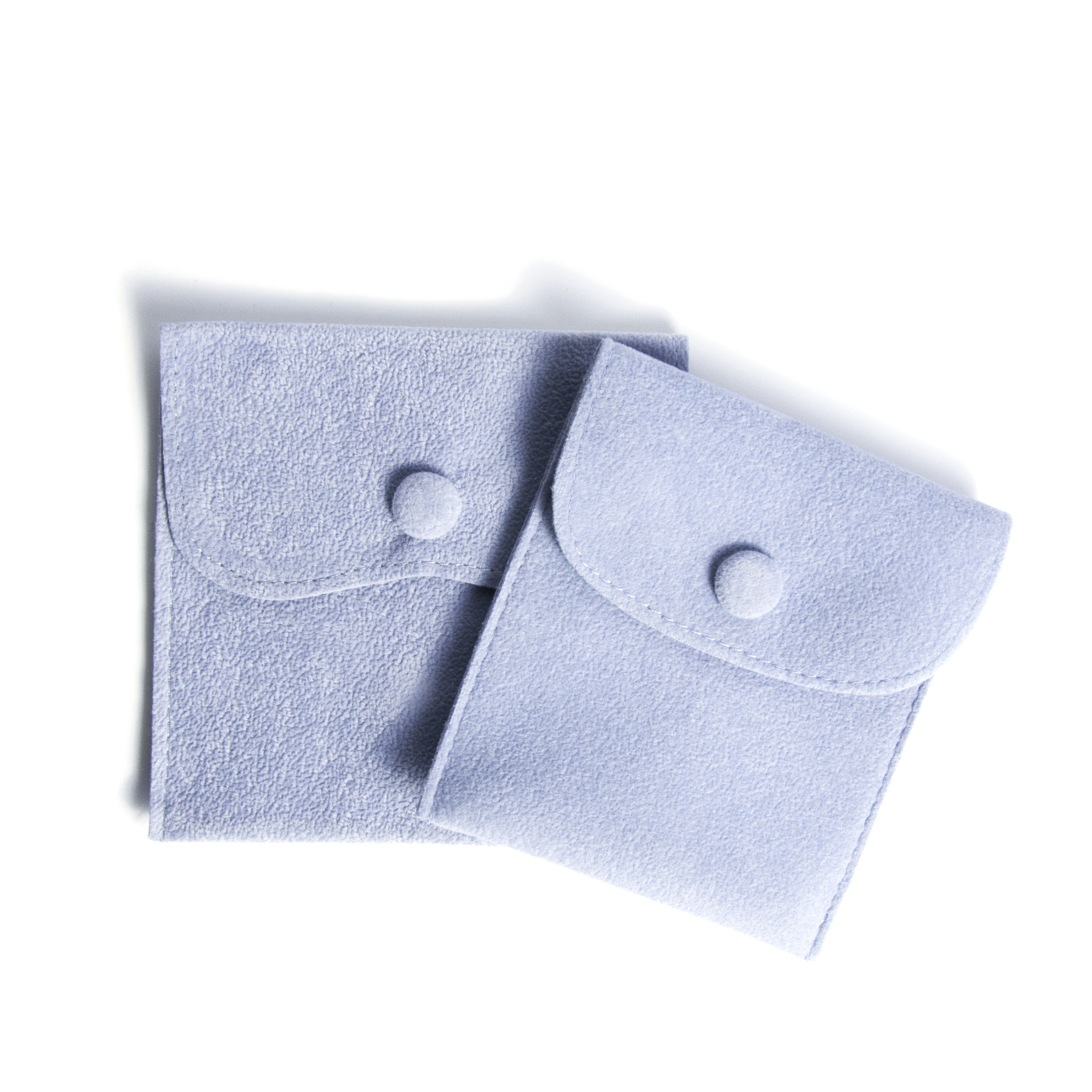 Iba't Ibang Hugis na Supot ng Alahas Granular Velvet Jewelry Pouch na may Pangalan ng Iyong Tindahan