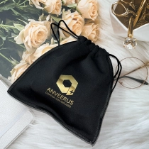 China Yaodao ready to ship custom microfiber 50pcs/lot drawstring pouch for jewelry display manufacturer