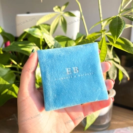 China personalisierter Beutel mit zwei Taschen in wasserblauer Farbe Hersteller