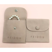 China Bolsas de joias de microfibra de envelope plano de luxo yaodao com logotipo para caixa de joias fabricante