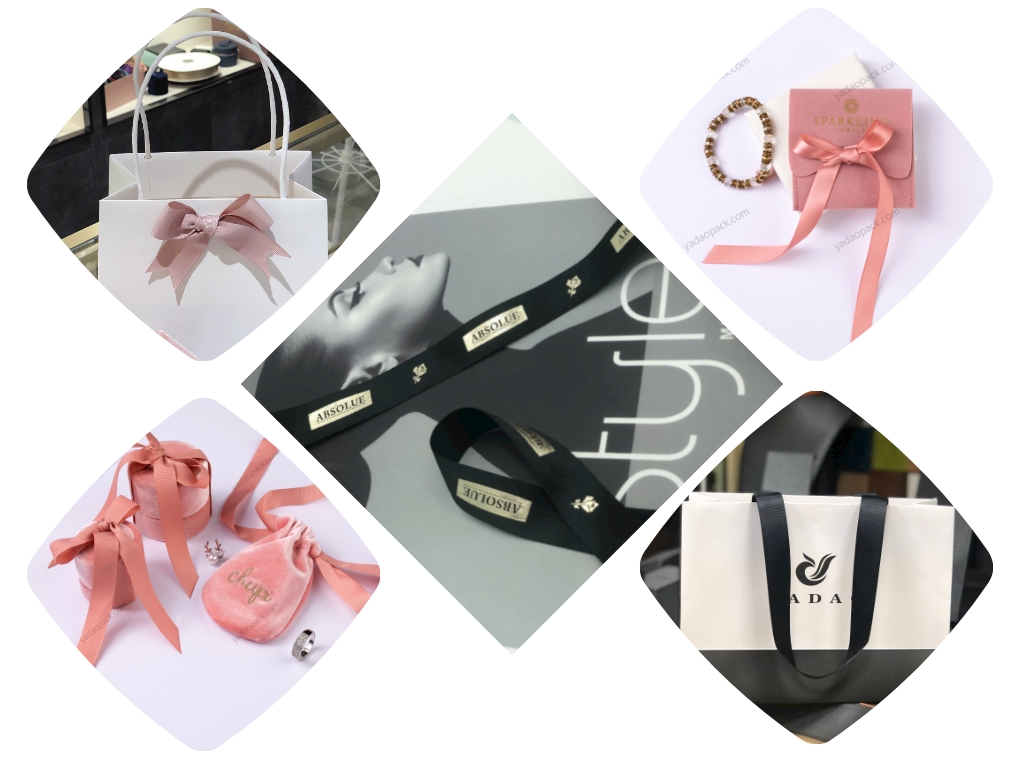 The use of ribbon in bags