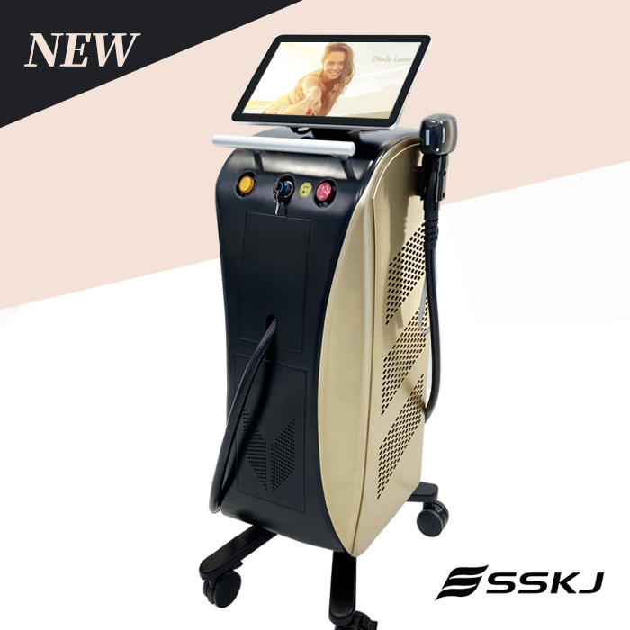 Professional 1600W diode laser hair removal machine Permanent 808nm diode laser hair removal