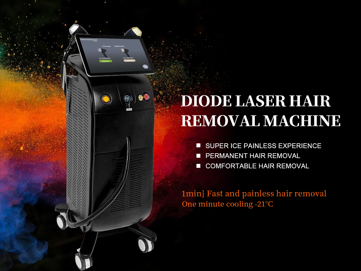 Niemcy bary depilacja ciała 755 808 1064 dioda laserowa elektryczna maszyna do depilacji