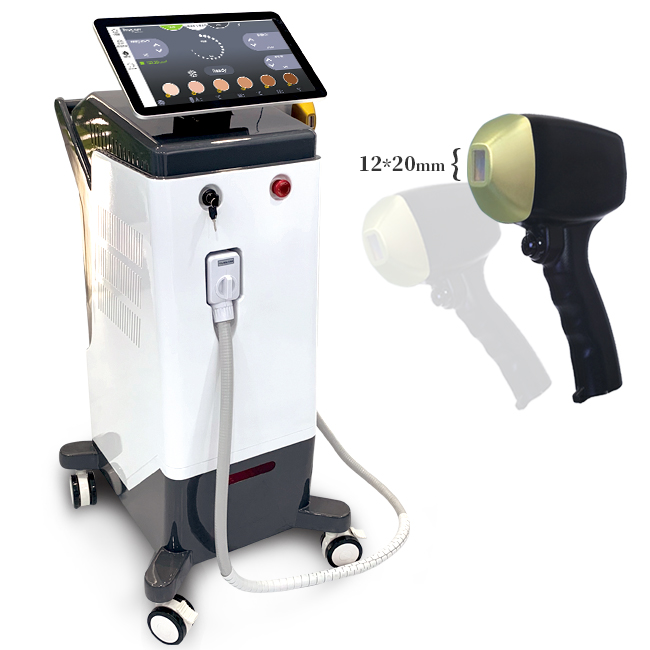 Diode laser 755 808 1064nm laser hair removal machine