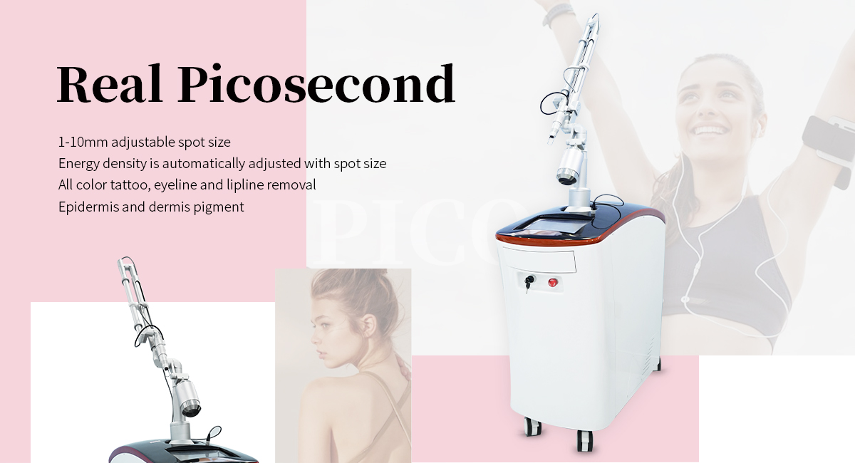 جدیدترین دستگاه خالکوبی لیزری Picosecond 1064 نانومتری 755 نانومتری 532 نانومتری Pico Pico