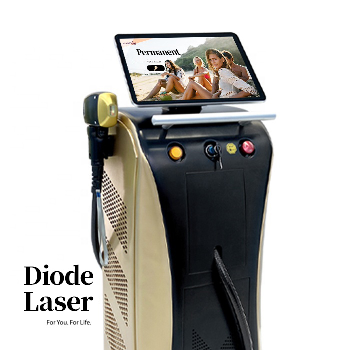 1600W диодный лазер для удаления волос 755nm 808nm 1064nm диодный лазер для удаления волос