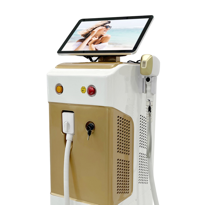 Triple wavelengths diode laser hair removal machine 755nm 808nm 1064nm 3 wavelength diode laser
