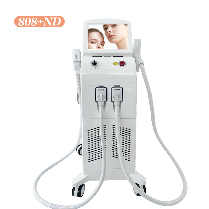 Vertical diode laser hair removal face lift picosecond scar nd yag laser tattoo removal