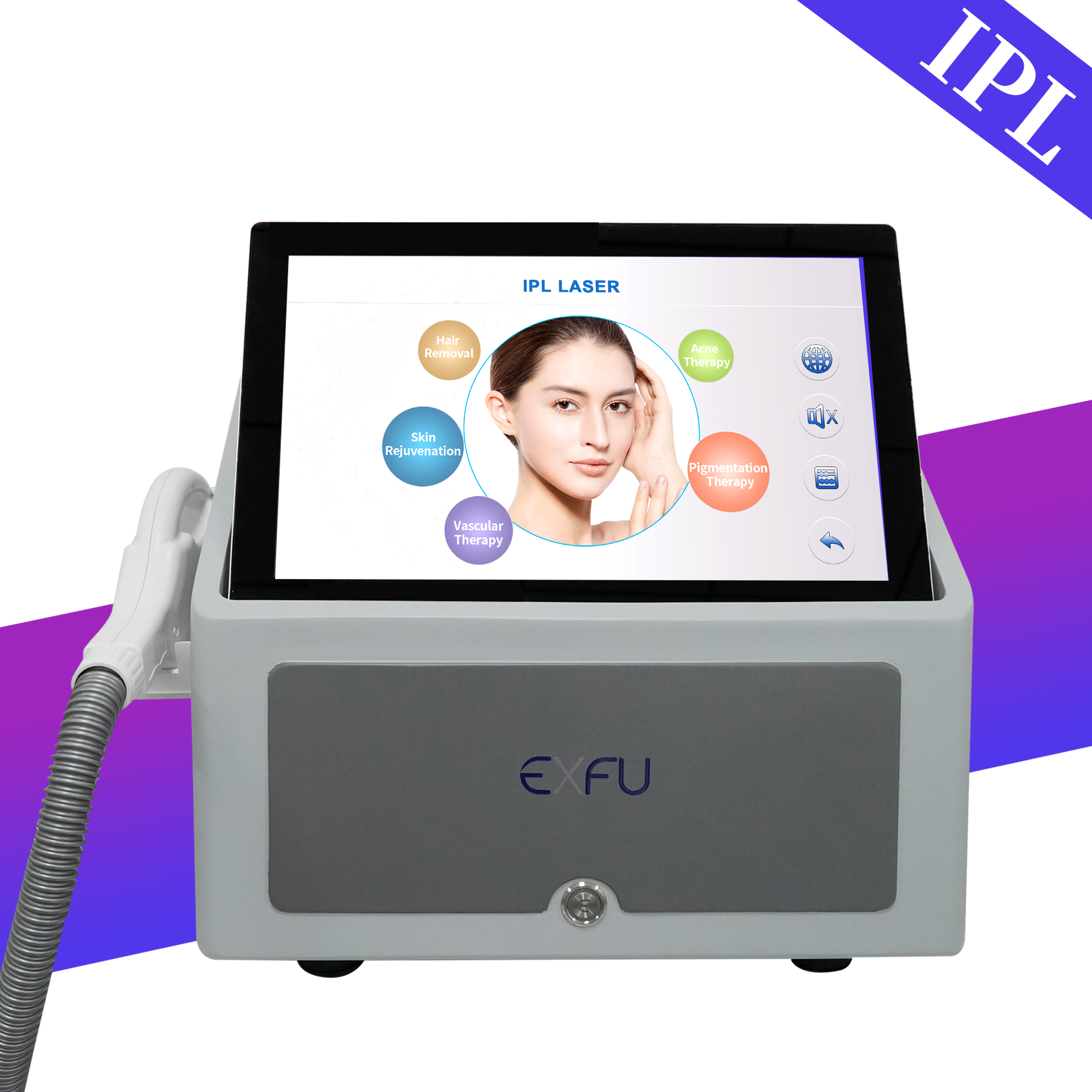 Elight ipl laser hair removal machine skin care beauty device
