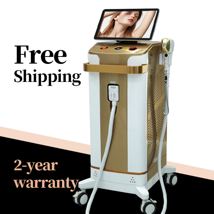 NEW 755nm 808nm 1064nm laser diode hair removal ice laser diodo hair remover machine