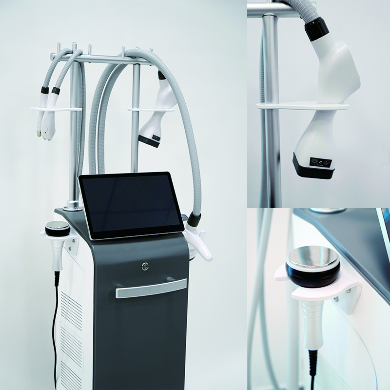 Máquina de tratamento de perda de peso com pressão negativa 3D para remoção de gordura de rolamento RF