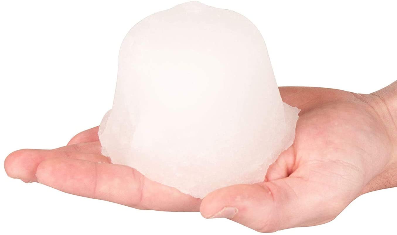 Prueba sobre el efecto de absorción de agua de los materiales para pañales de poliacrilato de sodio.