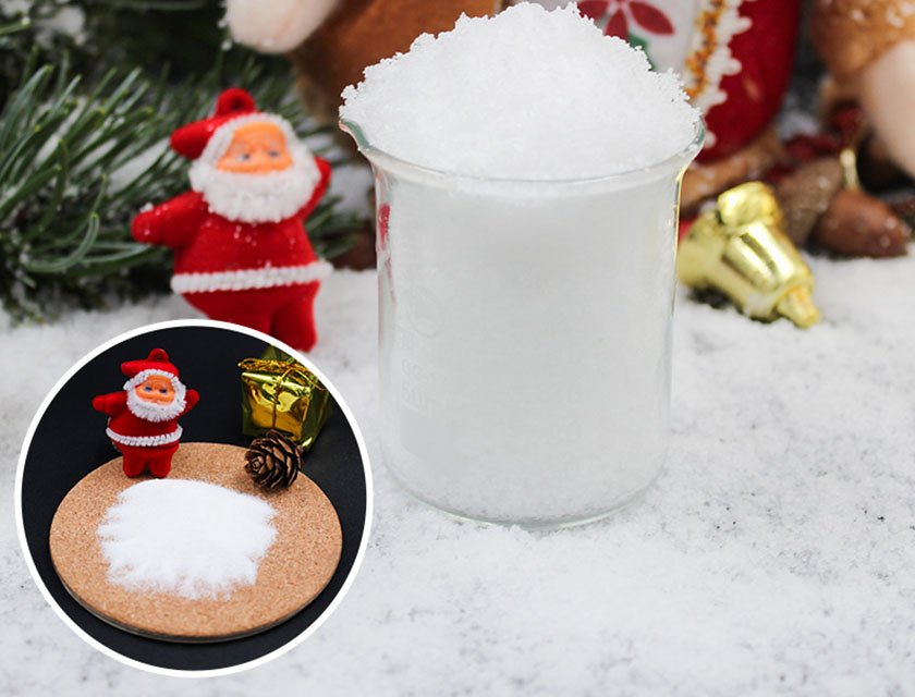 Using SAP to make artificial snow