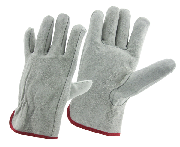 China cow split leather driver gloves plant, cow split leather driving gloves factory, cow leather driver\'s gloves supplier