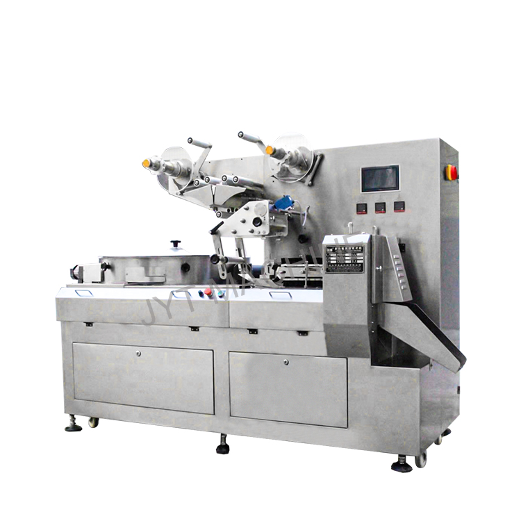 Automatic toffee hard ice candy wrapping packing machine