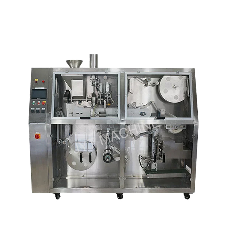 Automatic round sachet coffee powder pod packing machine